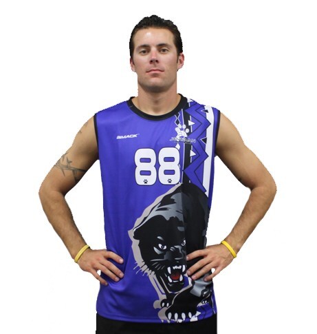 hænge cilia Kong Lear Custom Sublimated Guys Sleeveless Volleyball Jersey