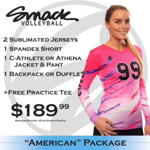"AMERICAN" Girls Indoor Package