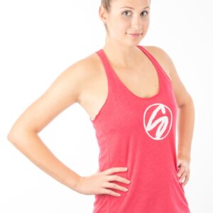 Smack Vintage Red Racerback Tank