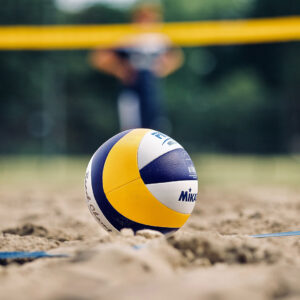Volleyball in sand