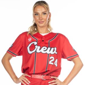 Sublimated Softball Jersey - 2 Button