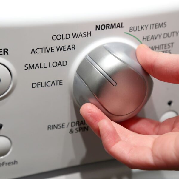 washing sports clothes in cold water