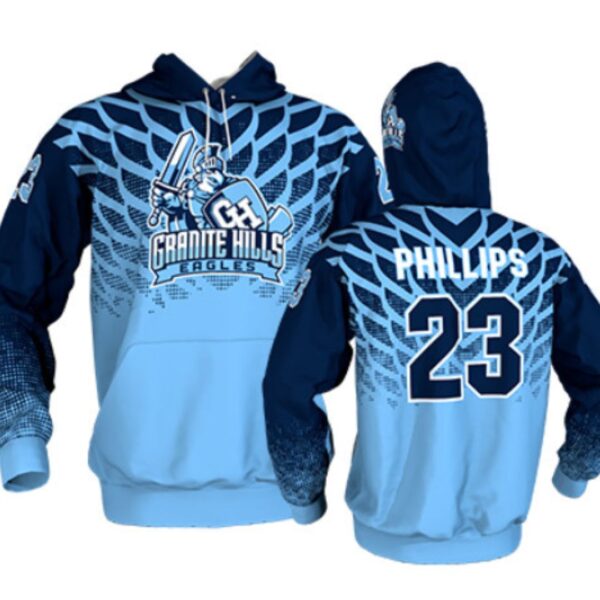 custom volleyball team hoodie