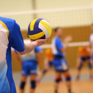 sports team with uniforms