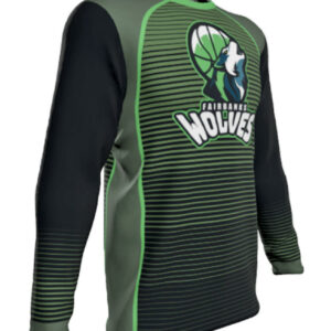 Sublimated Mens Boys Warmup Shirt