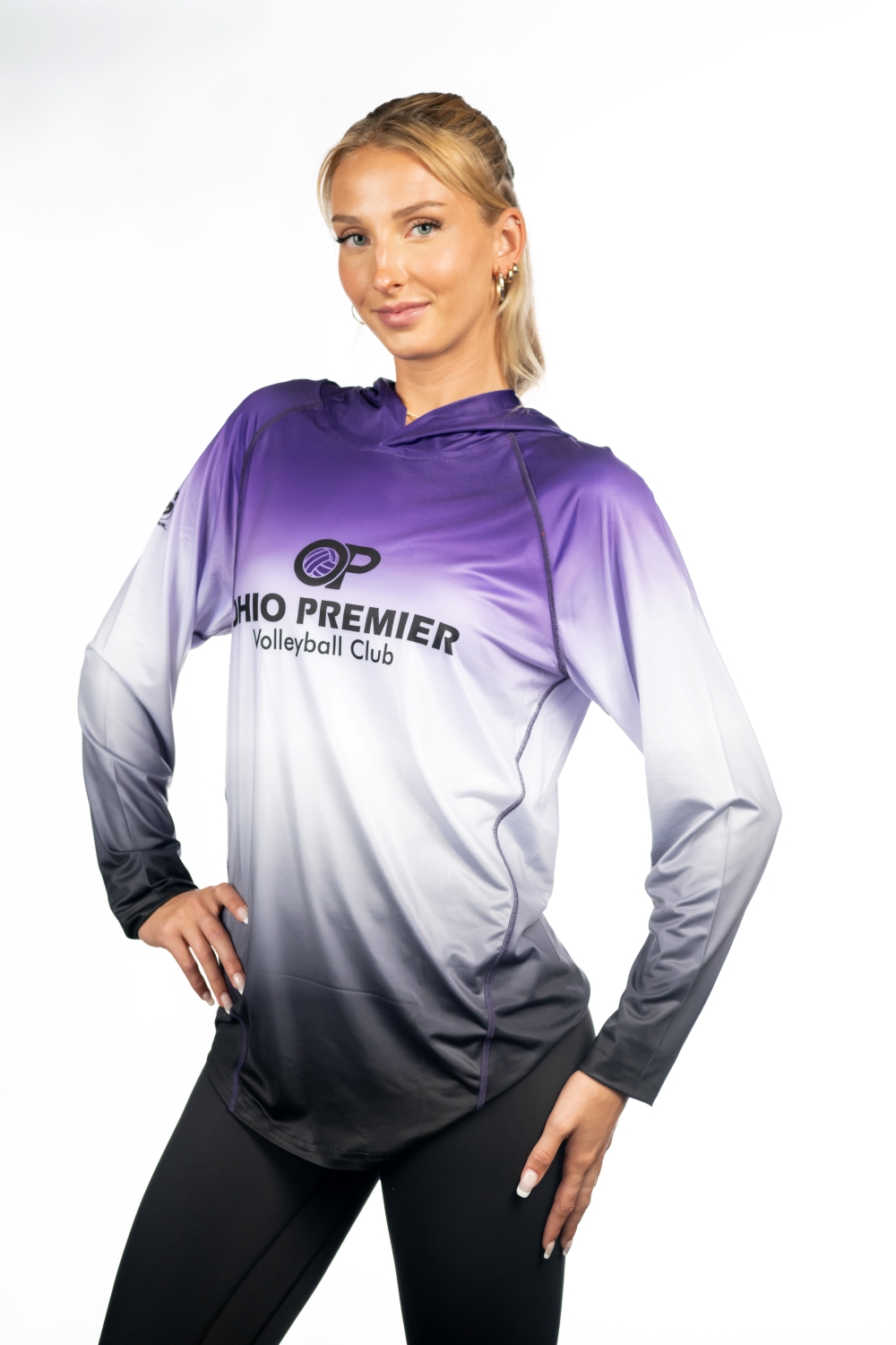Sublimated Lightweight Hooded Sweatshirt - Image 3